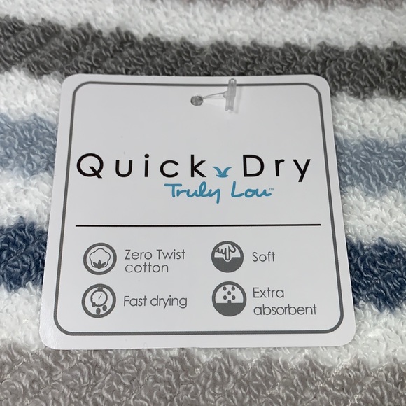 Truly Lou Bath Truly Lou Quick Dry 0 Cotton Towel Set 8piece Poshmark